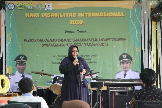 03 Desember 2020 Menghadiri Acara Hari Disabilitas Internasional 2020 Di Gedung C Universitas Sultan Ageng Tirtayasa Untirta