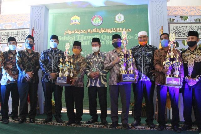 05 November 2020 Ketua DPRD Kota Serang Menghadiri Acara Penutupan Seleksi Tilawatil Quran Ke-2 Tingkat Kota Serang