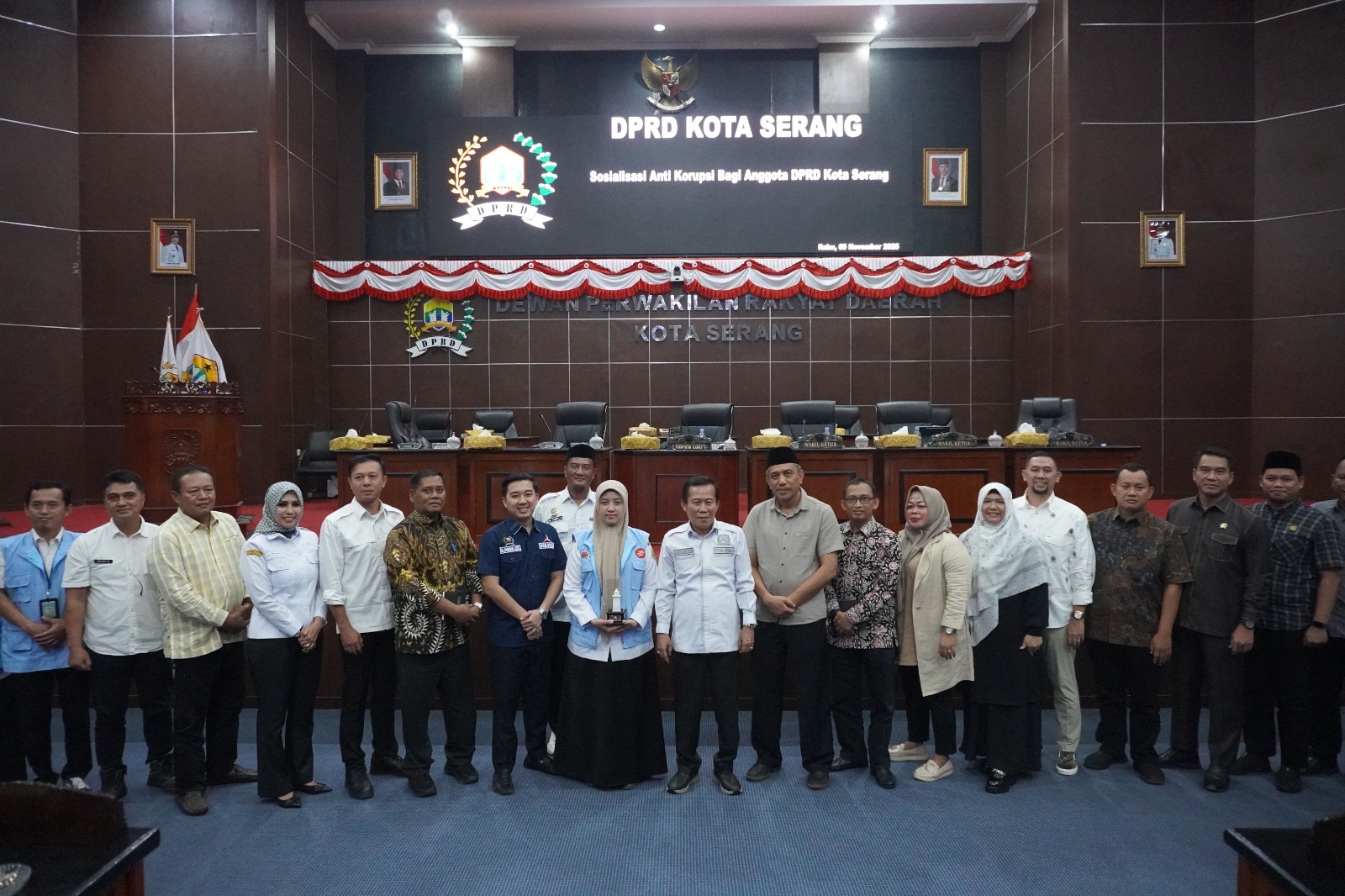 SOSIALISASI PENYULUHAN ANTI KORUPSI OLEH FORUM PENYULUH ANTI KORUPSI (FORPAK) PROVINSI BANTEN