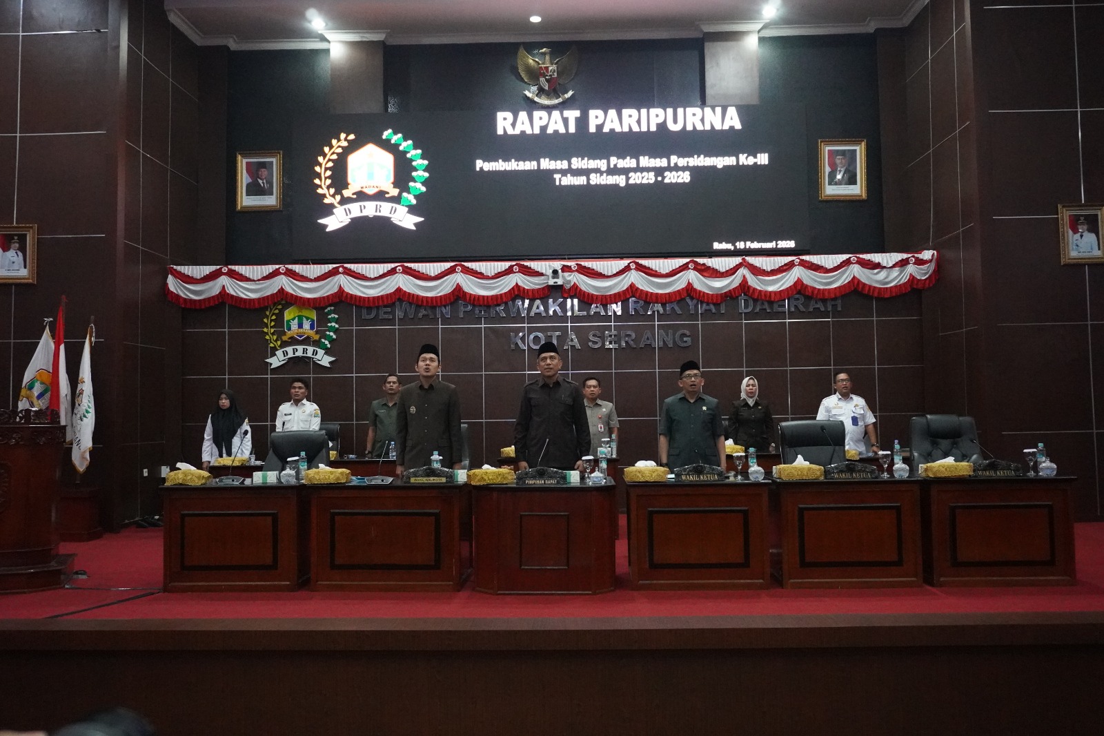 PEMBUKAAN MASA SIDANG PADA MASA PERSIDANGAN KE III TAHUN SIDANG 2025-2026