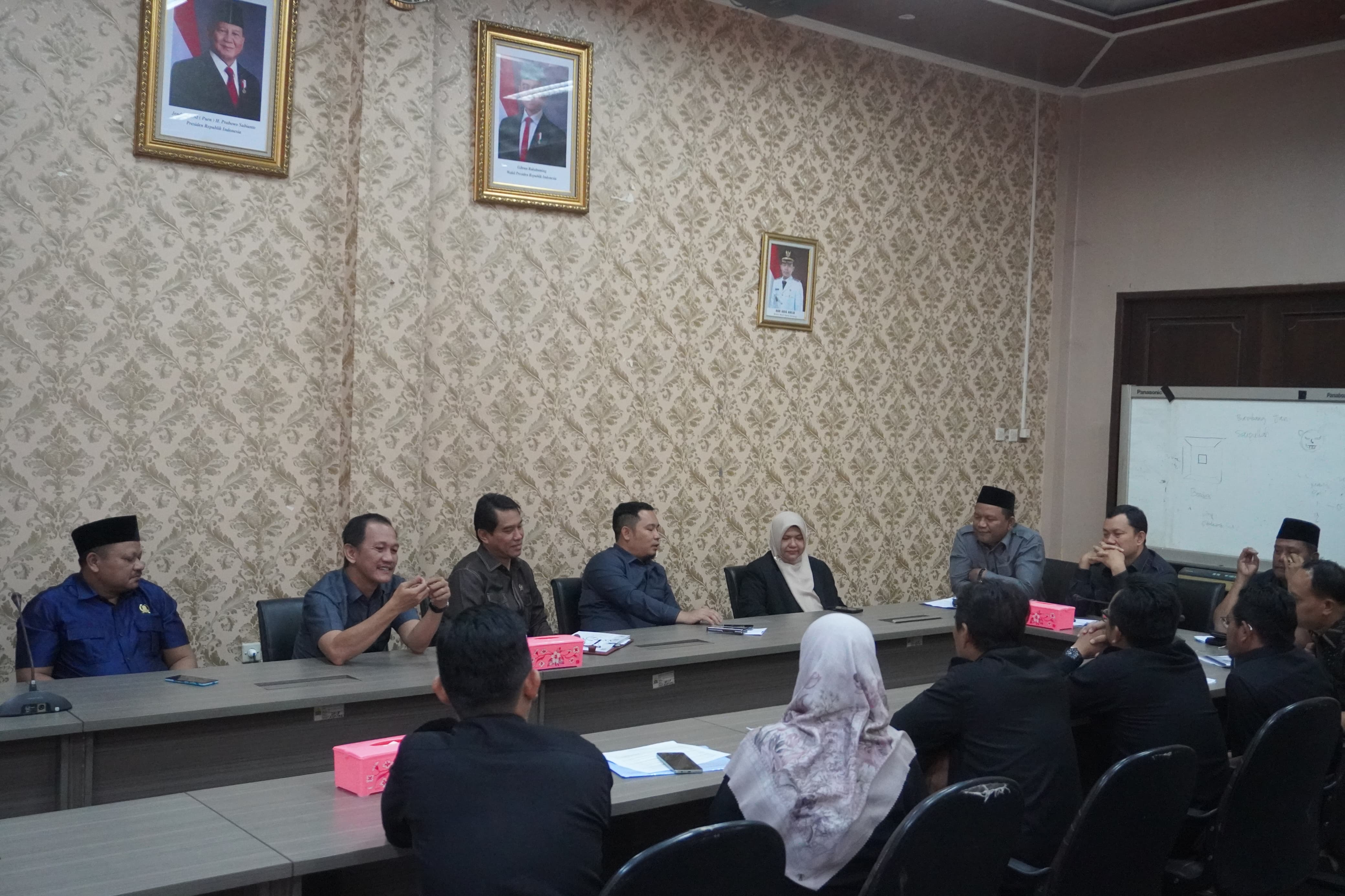 Evaluasi Pasca-Pemilu: Komis I DPRD Kota Serang Terima Audiensi KPU