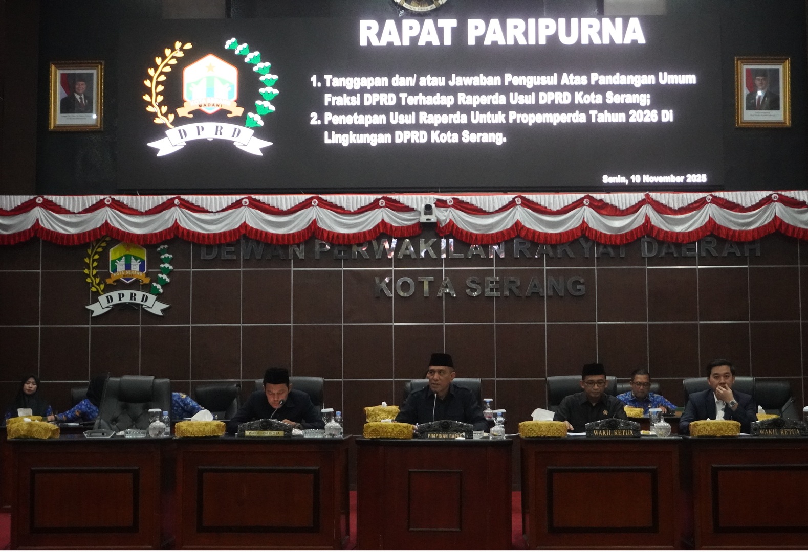 Empat Raperda Usul DPRD Untuk 2026