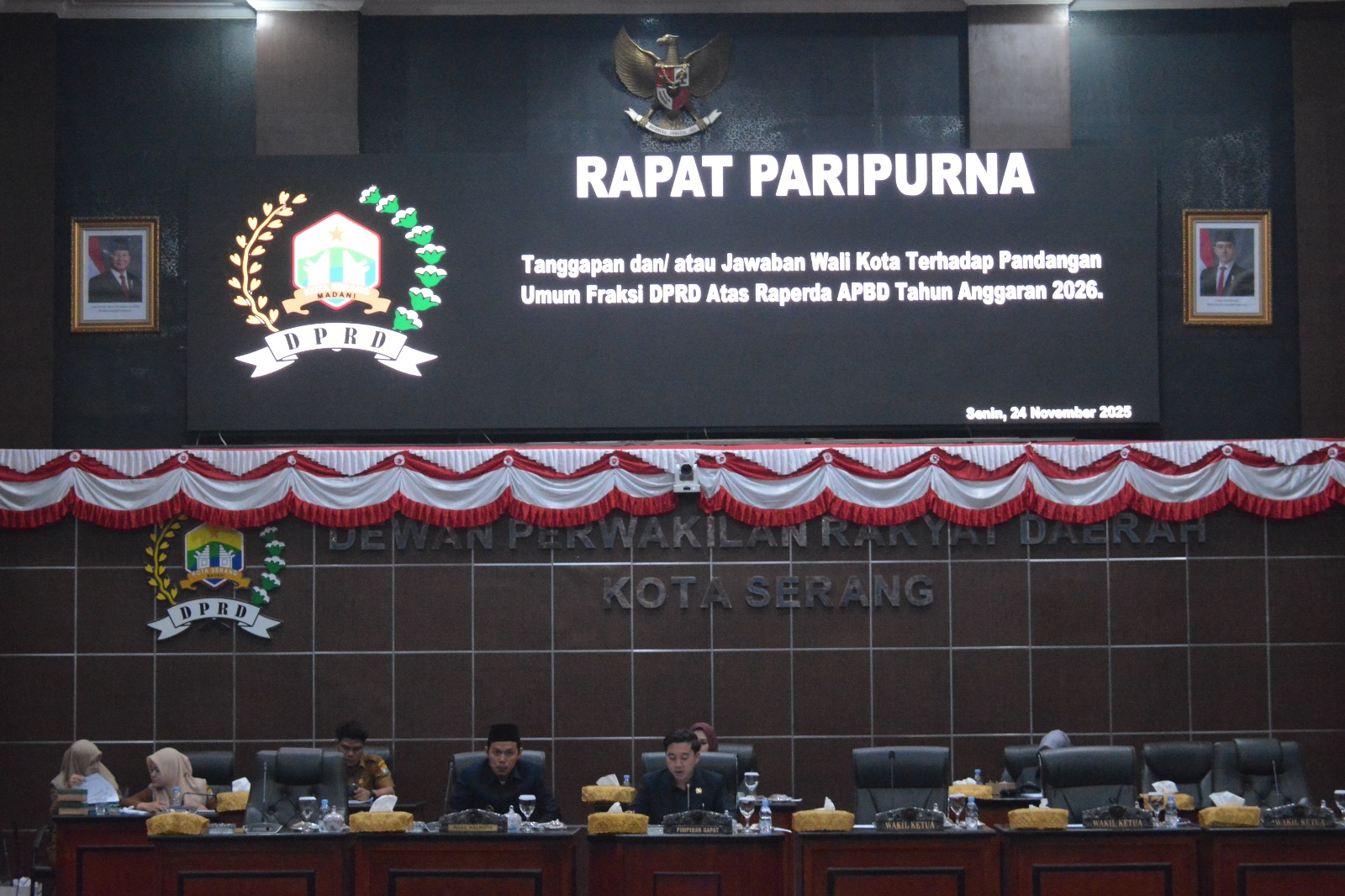 Jawaban Wali Kota Atas Raperda APBD Tahun 2026