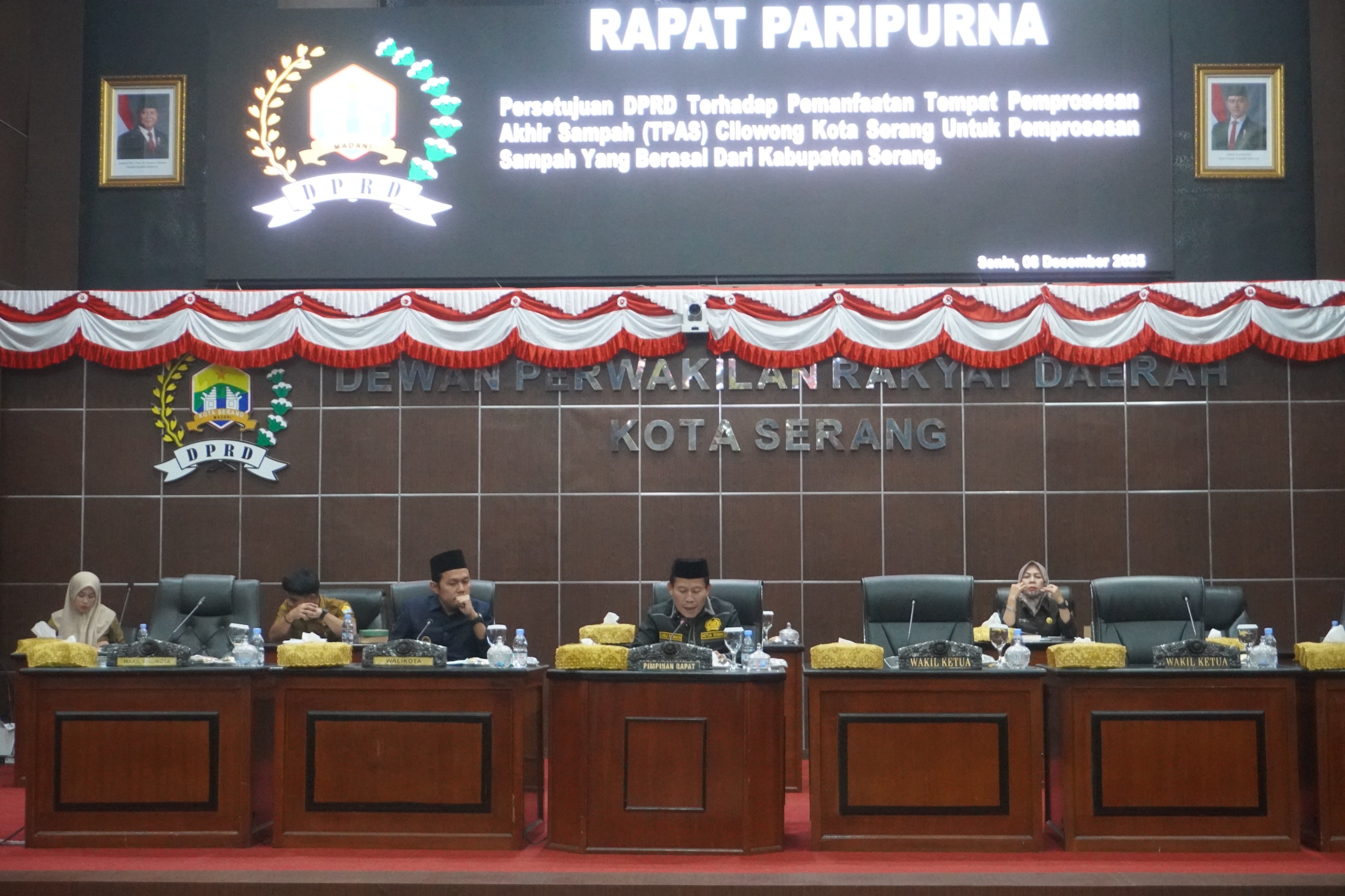 DPRD Kota Serang Berikan Persetujuan atas Kerja Sama Pemanfaatan TPAS Cilowong