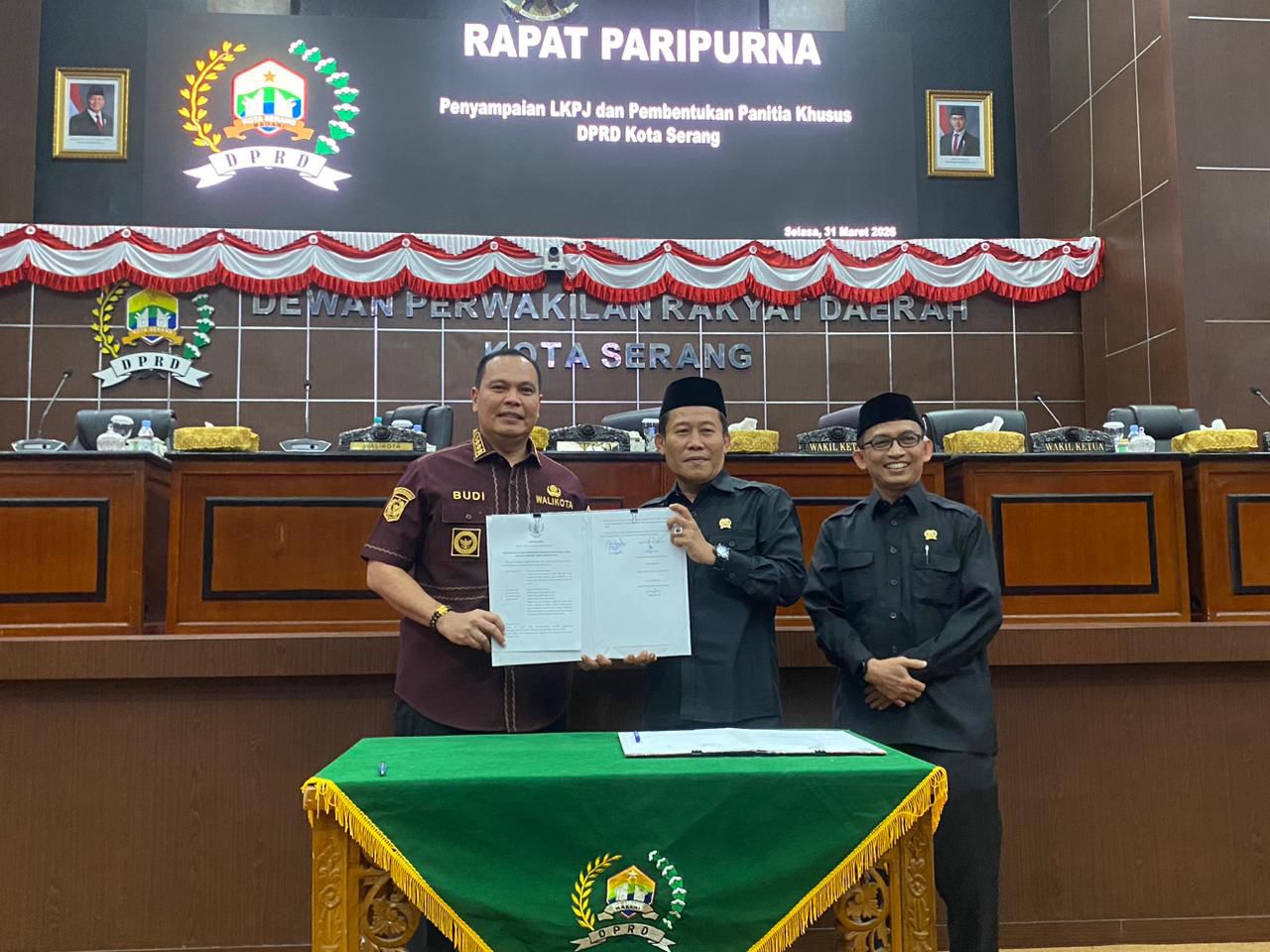 DPRD dan Pemkot Serang Bedah Capaian Kinerja 2025