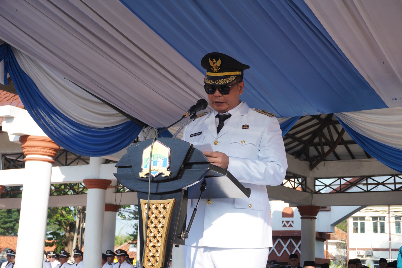 Upacara Peringatan Hari Otonomi Daerah ke-30, Dengan Otonomi Daerah Kita Wujudkan Asta Cita