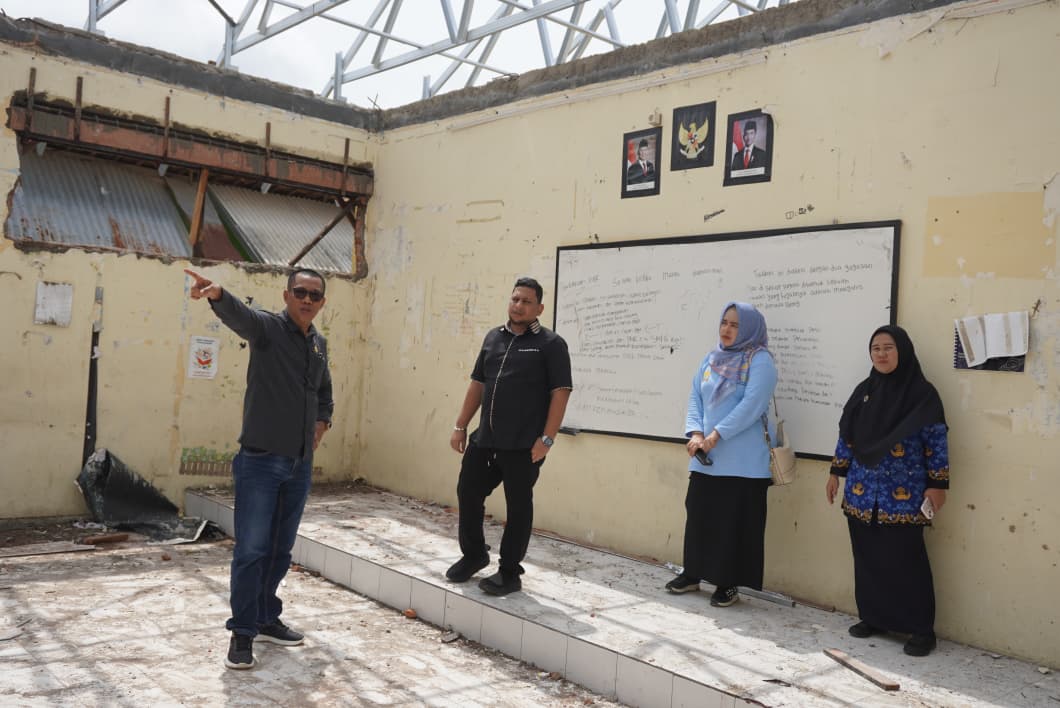 Pengawasan Komisi II DPRD Kota Serang di SDN Kebon Sawah Luhur