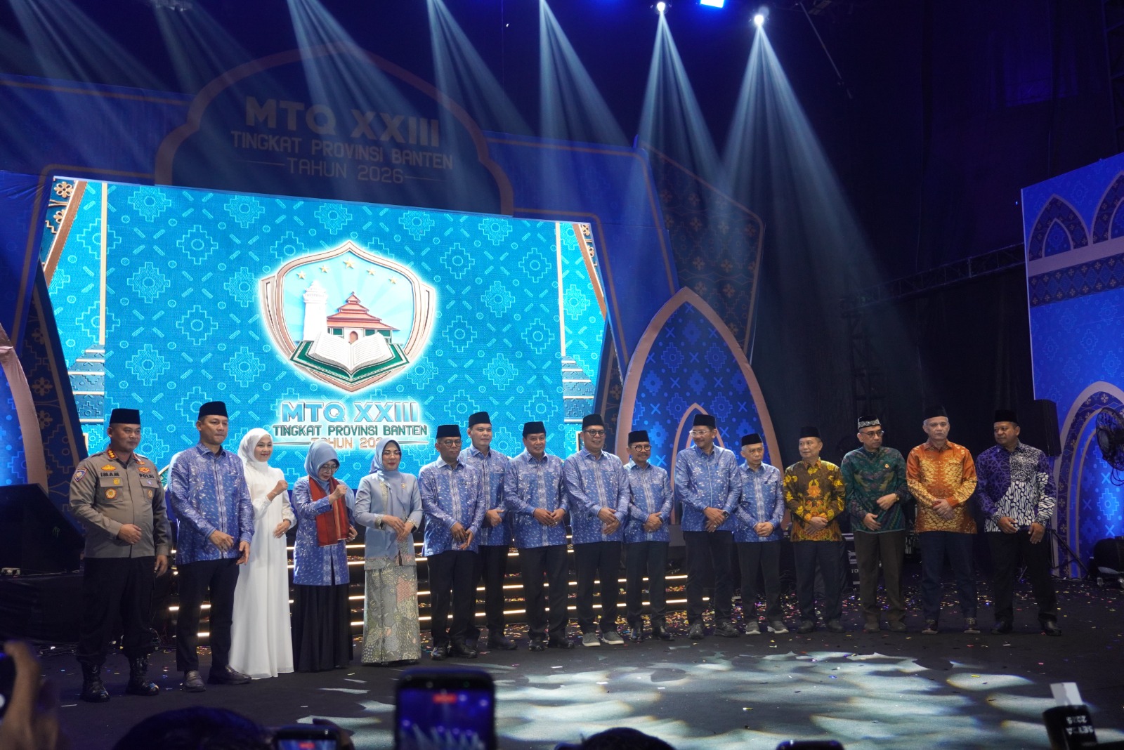 Pembukaan Musabaqah Tilawatil Qur'an (MTQ) Tingkat Provinsi Banten Ke-XXIII Tahun 2026 Berlangsung Meriah