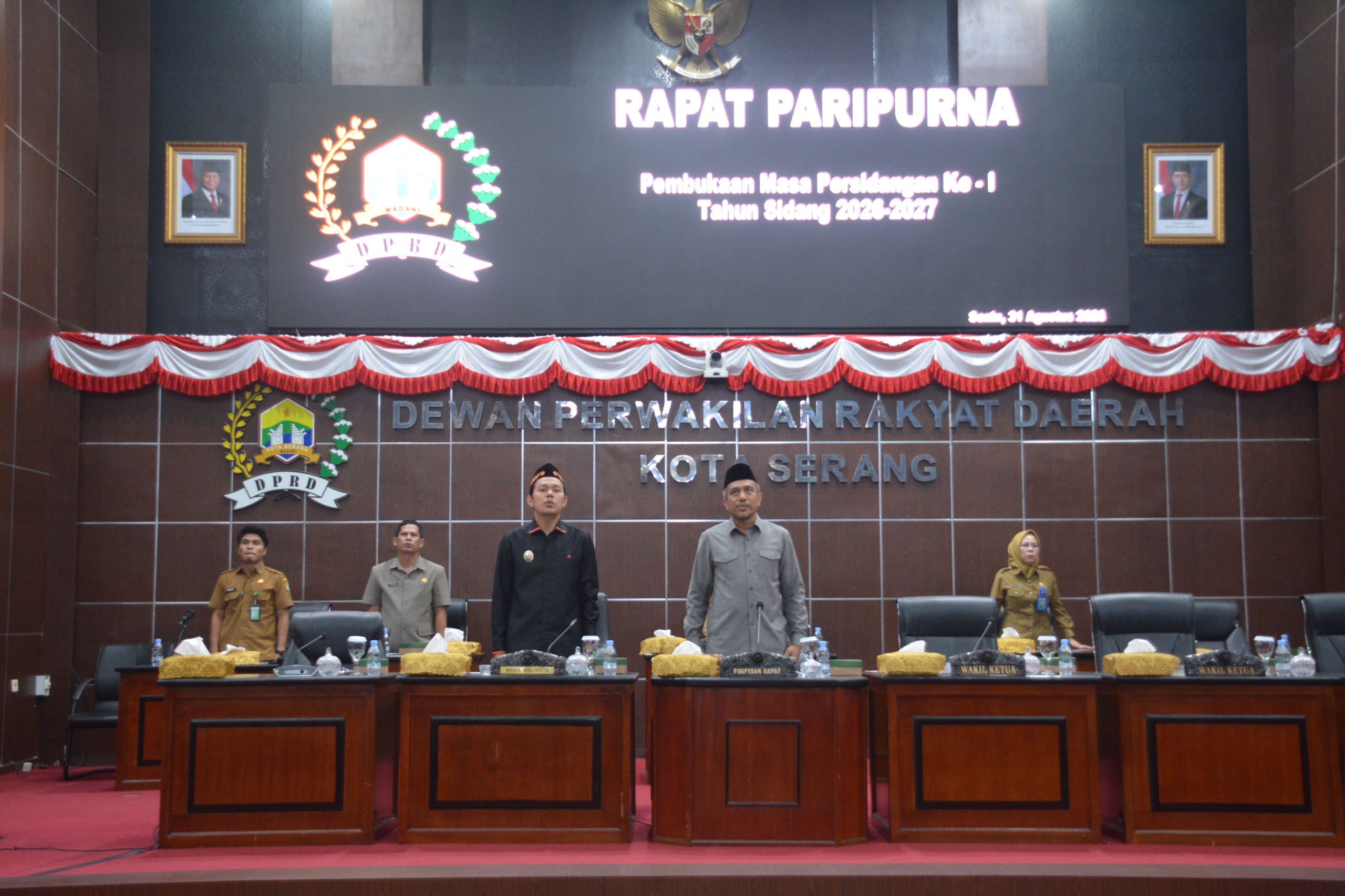 DPRD Kota Serang Gelar Paripurna Pembukaan Masa Persidangan I Tahun 2026–2027, Sampaikan Hasil Reses dari Masing-Masing Dapil