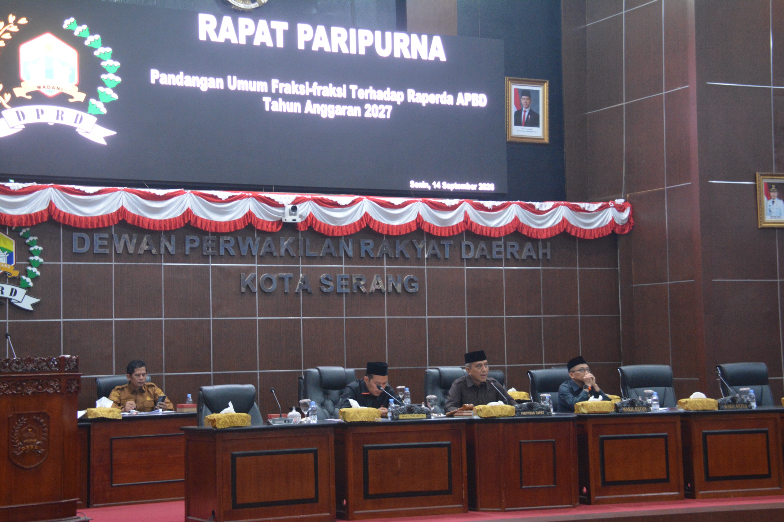 Infrastruktur Jadi Sorotan, RAPBD Kota Serang 2027 Siapkan Anggaran 33,95 Perse
